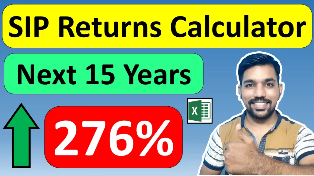 sip returns excel calculator mutual fund calculation video