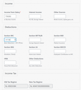 TDS Deduction on Salary Calculation | Tax Deduction on Salary - FinCalC