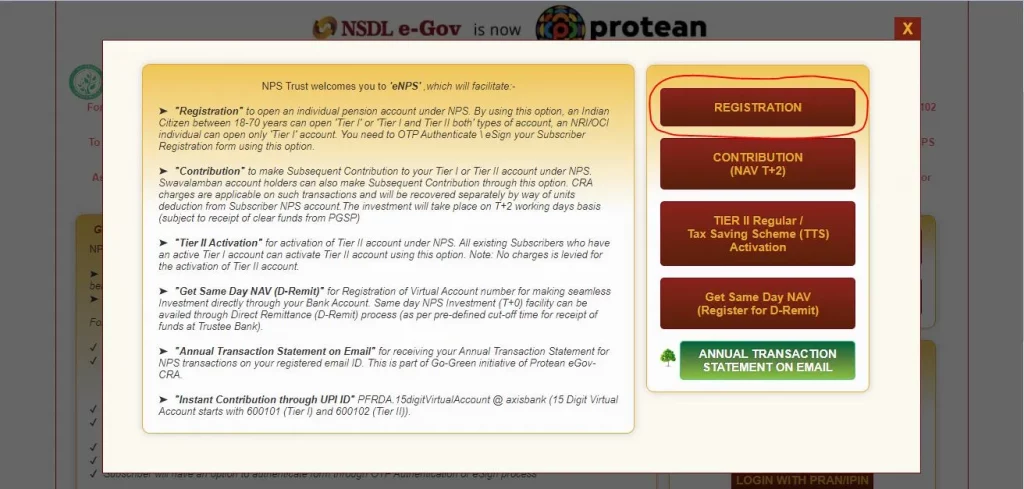 How to Open NPS Account - NPS Registration online