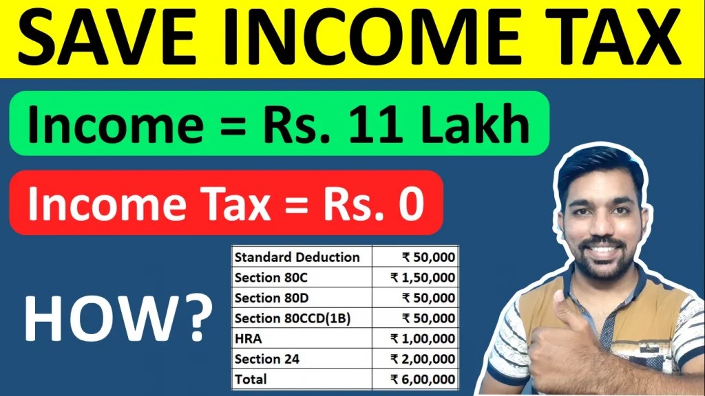 how to save income tax on salary above 7 lakh video
