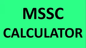 Mahila Samman Savings Certificate calculator