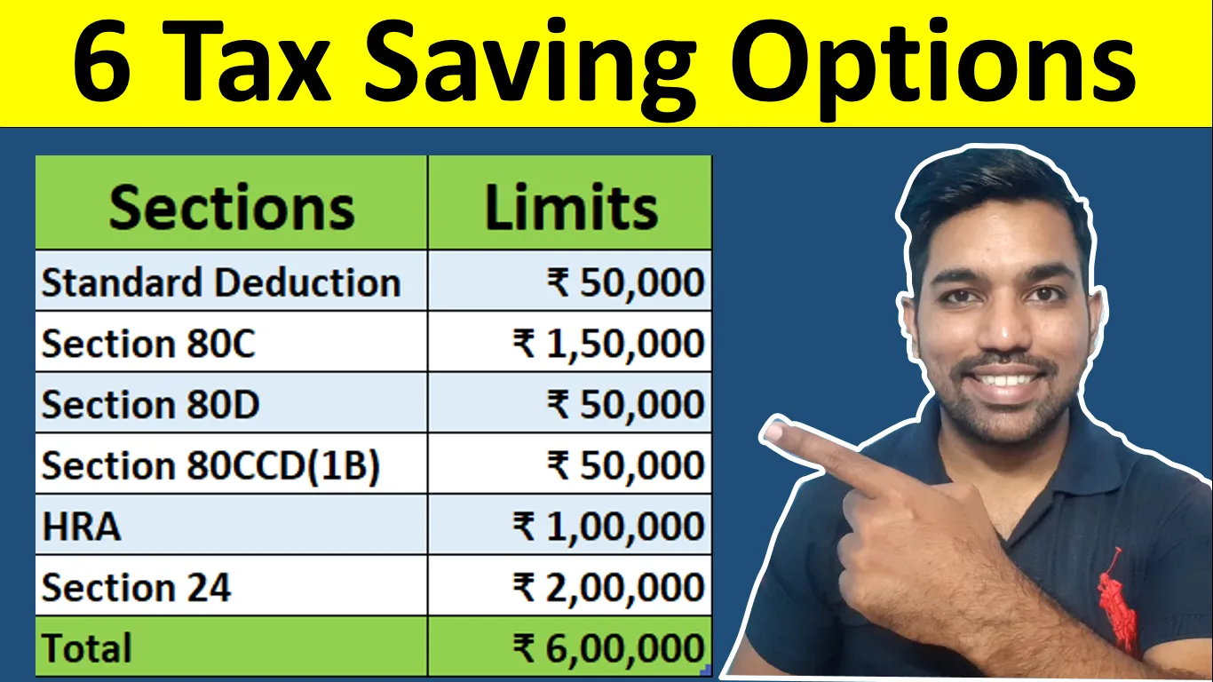 6 Tax Saving Tips Using Old Tax Regime | Save Income Tax