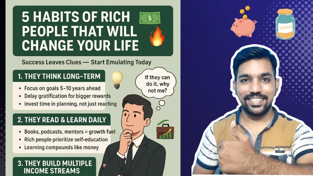 5 Habits of Rich people
