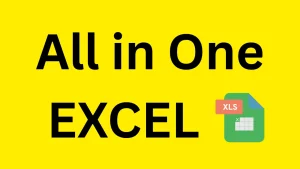 all in one excel