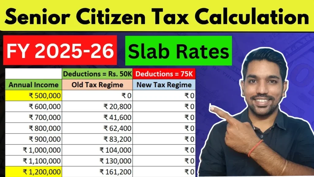 Senior Citizen Income Tax Calculator