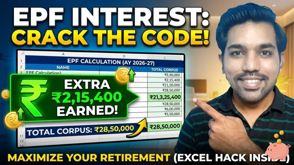 pf interest calculation on salary