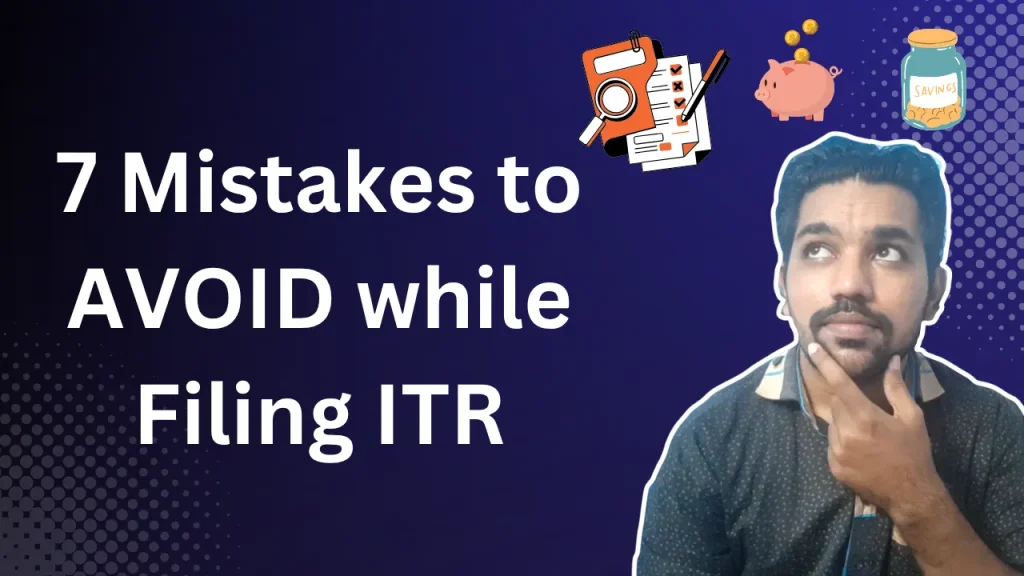 mistakes to avoid while filing itr